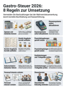Steuersenkung in der Gastro: Chancen,  Risiken und Auswirkungen